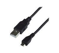 MCL MC922AHBO-2M USB 2.0 OTG 2 m A Male to Micro B Male Cable