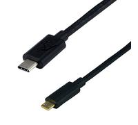 MCL MC923-1C/2HBME-1M 1 m USB 3.1 C Type to USB 2.0 Micro B Male Cable