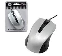 MCL Samar 1200 USB Optical Mouse PC Mouse, PC/Mac, 2 Ways