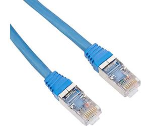 MCL SAMAR - CONSIGNMENT Patch Cable RJ45 CAT6 A F UTP 4 m Blue