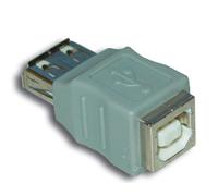 MCL USB A Female to USB B Female Adapter