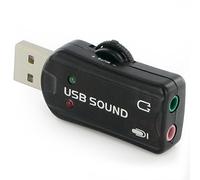MCL USB2-257 USB Audio Adapter with Mic and Speakers