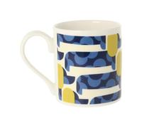 Mclaggan Mug - Dog Show Blue/Sage Mug - Orla Kiely Design 300ml