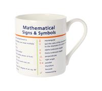 Mclaggan Smith Mathematical Signs & Symbols, Fine Bone China Mug