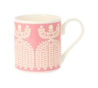Mclaggan Smith Mug - Design by Orla Kiely - Folk Girl Pink 300ml