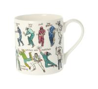 Mclaggan The Art of Cricket 300ml Bone China Mug