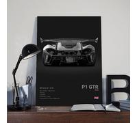 Mclare Car Canvas Poster Art Print Mclare Super Car Racing Wall Art For Men Cave Bedroom Living Room Office Decor Aesthetic Wall Decor(223)