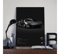 Mclare Car Canvas Poster Art Print Mclare Super Car Racing Wall Art For Men Cave Bedroom Living Room Office Decor Aesthetic Wall Decor(106)