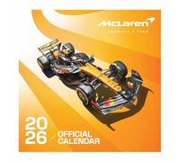 MCLAREN 2026 30x30 Square Calendar - View Planner with Dynamic Racing Imagery - Official Licensed F1 Gift for Fans of Formula One