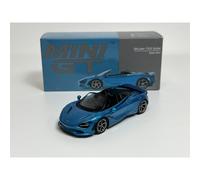 McLaren 750S Spider Belize Blue LHD 1:64 Scale Mini GT MGT00812L