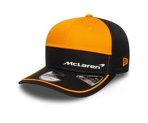 McLaren Automotive 9Seventy Cap Stretch Snap Adults - Papaya/Black