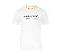 McLaren Castore F1 Men's Core Essentials T-Shirt, White, Large