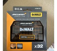 McLaren dewalt screwdriver drill bit set 32 pieces, brand new