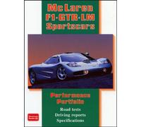 McLaren F1, GTR, LM Sportscars Performance Portfolio (Brooklands Books Road Test Series)