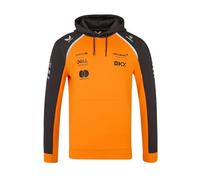 McLaren F1 Team Hooded Sweatshirt, Hoody, Official 2025 Season, Orange and Grey (UK, Alpha, M, Regular, Regular, Orange)