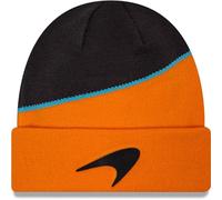 McLaren, F1, Team Kit, Team Hat, Cuff Beanie Hat, Official Merchandise, Motorsport, Papaya Orange, Phantom Grey
