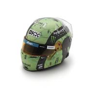 McLaren F1 Team, Official 2025 Model Collection, Lando Norris Special edition Las Vegas GP, 1/5 Scale Model Mini Helmet With Display Box