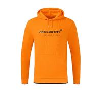 McLaren F1 Team, Official Core Essentails Logo Hoody, Papaya Orange (UK, Alpha, XL, Regular, Regular, Orange)
