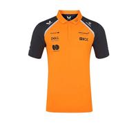McLaren F1 Team Official Polo Shirt, Papaya Orange, GRET, 2025 Season (UK, Alpha, XL, Regular, Regular, Autumn Glory/Phantom)