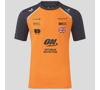McLaren F1 Team Set Up T-Shirt Lando Norris #4 | Autumn Glory/Phantom