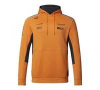 McLaren Formula One Team - Official 2023 Formula 1 Merchandise - Replica Team Hooded Sweat Shirt/Hoody - Papaya/Phantom - Unisex (XXXL) (TU2614)