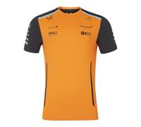 McLaren Formula One Team - Official 2024 Formula 1 Merchandise - Replica Team Set Up T-Shirt - Papaya Orange/Phantom Grey - Men's (UK, Alpha, S, Regular, Regular, Papaya Orange)