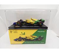 Mclaren MCL38 Lando Norris #4 Monaco GP 2024 1/43 Bburago F1 Formula 1