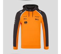 McLaren F1 Team Hooded Sweatshirt, Hoody, Official 2025 Season, Orange and Grey (UK, Alpha, 3XL, Regular, Regular, Orange)