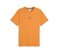Puma Mclaren Small Logo Short Sleeve T-shirt Orange XL Men