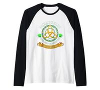 McLaughlin Irish Roguery and Mayhem Since the Middle Ages Raglan Baseball Tee