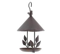 MCLIUJIA Bird Feeder Garden Ornament Creative Wild Bird Feeder Hanging Bird Baits Box For Garden Bird Supplies Outdoor Decor