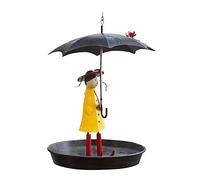 MCLIUJIA Bird Feeder Garden Ornament Garden Backyard Practical Bird Feeder Shrouded Hummingbird Feeder With Cover Umbrella Decor