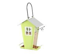 MCLIUJIA Bird Feeder Garden Ornament Matal Bird Feeder Food Container Bird Feeder For Outdoor Pet Supplies Garden Decoration(15 * 8.5 * 22cm)