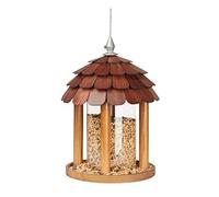 MCLIUJIA Bird Feeder Garden Ornament Outdoor Hanging Rainproof Feeder Bird House Garden Decoration Bird Feeding Station