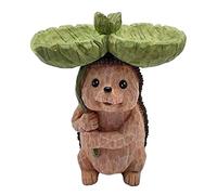 MCLIUJIA Bird Feeder Garden Ornament Resin Bird Feeder For Garden Decor Water Bowl Bird Feeder Hedgehog Crafts Bird Feeding Station