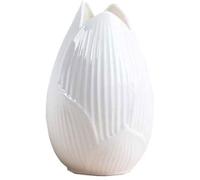 MCLIUJIA Decorative Vase For Flower Flower Vase Creative Lotus Ceramic Vase Porcelain Vase Modern Fashion Tabletop Vases Home Wedding Decor Table Entryway Decor(Height 16cm)