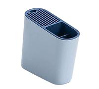 MCLIUJIA Knife Block Kitchen Storage Knife Block Multi-function Knife Holder Simple Knife Rack Household Kitchen Knife Stand Supplies Knife Holder(Blue)