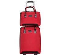 MCLIUJIA Travel Gear Suitcases 2-Piece Suitcase Oxford Cloth Luggage Sets Boarding Suitcases with Wheels Lightweight(E)
