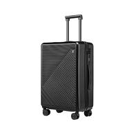MCLIUJIA Travel Gear Suitcases 20inch Lightweight Hardside 4-Wheel Spinner Travel Luggage,Business Luggage for Women(Black)