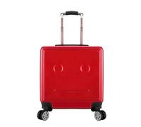 MCLIUJIA Travel Gear Suitcases Carry On Luggage Adjustable Trolley Suitcase for Travel Trip Boarding Combination Lock(Rosso)