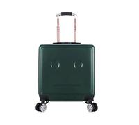 MCLIUJIA Travel Gear Suitcases Carry On Luggage Adjustable Trolley Suitcase for Travel Trip Boarding Combination Lock(Grün)