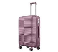 MCLIUJIA Travel Gear Suitcases Indestructible Hardshell Expandable Spinner Luggage with TSA Lock 20/24/28in(Purple,24in)