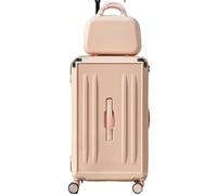 MCLIUJIA Travel Gear Suitcases Luggage Sets 2 Piece, Durable Luggage Sets Carry On Luggage Suitcase Set for Women Men(D,20in)