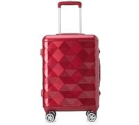MCLIUJIA Travel Gear Suitcases Luxury Cabin Luggage Multifunctional Partition Trolley Case Silent Wheel Suitcase(24in)