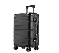 MCLIUJIA Travel Gear Suitcases Suitcases Swivel Wheels Luggage Portable Travel，Dual Combination Lock(C,20inch)