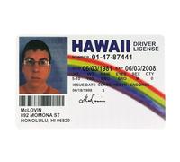 McLovin ID Card | Front +Back Printing | Realistic Replica | Funny Novelty Card of McLovin | 86 x 54mm - Normal ID Size | Funny Gift | Fancy Dress Accessory Printing