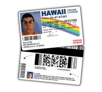 McLovin ID Driver License Superbad/Prank Items/Fake ID License/Double Sided/Great Complement for Costumes/Professional Quality: Funny Car Accesories/Funny Things