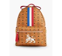 Mcm Mens Cogc Euro 2024 France Faux-leather Backpack 41x31x15cm