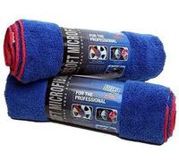 MCM TWIN PACK Car Drying Towel Cloth Microfibre Extra Large 60 x 90cm Trade Quality