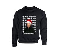 McManaman We'll Have A Look Steve Funny Christmas Jumper, Soccer Xmas Sweatshirt 2025, Funny Trending Football Pullover Sweater